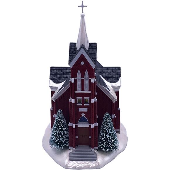 Hallmark Keepsake 2005 Candlelight Services #8 Central Tower Church Ornament - Picture 4 of 8